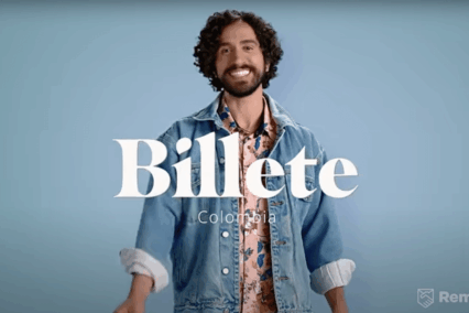 Latin America Caribbean Ad Remitly Billete Colombia